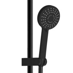 AQUAS Aquamax Pro With Column Manual 9.5kw Matt Black Electric Shower -Bathroom Products Shop a000530 d2