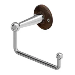 Burlington Toilet Roll Holder Without Cover - Walnut