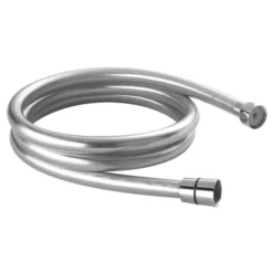 Nuie 1.5m Smooth Silver Flex Hose