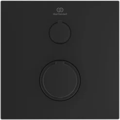 Ideal Standard Silk Black Ceratherm C100 Built-In Thermostatic 1 Outlet Shower Mixer 5 Ideal Standard Silk Black Ceratherm C100 Built-In Thermostatic 1 Outlet Shower Mixer -Bathroom Products Shop a6956xg d1