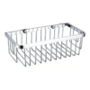 Heritage Rectangle Wire Basket - Chrome