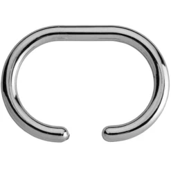 Croydex 12 C-Type Shower Curtain Rings - Chrome -Bathroom Products Shop ak142141ai2