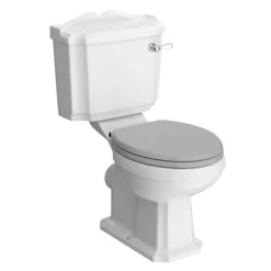 Appleby Traditional Close Coupled Toilet + Soft Close Seat -Bathroom Products Shop applebytraditionalclosecoupledtoiletl