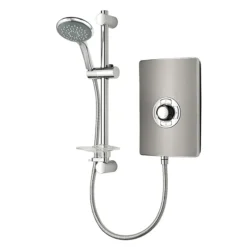 Triton - Aspirante 9.5kw Electric Shower - Gun Metal -Bathroom Products Shop asp08gunmtla1
