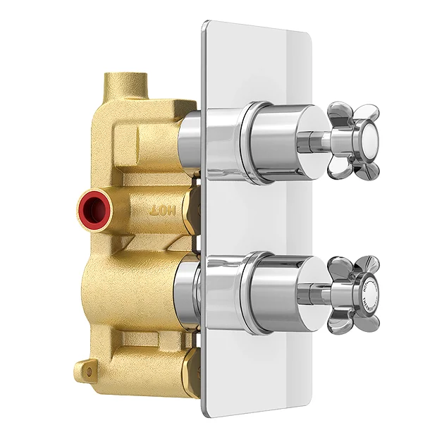 Astoria Traditional Concealed Shower Valve Inc. 8" Head With Arm 1 Astoria Traditional Concealed Shower Valve Inc. 8" Head With Arm