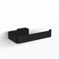 HIB Atto Black Toilet Roll Holder