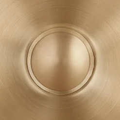 Arezzo Brushed Brass 340 X 520mm Rectangular Stainless Steel Counter Top Basin + Waste -Bathroom Products Shop az3452bb d1