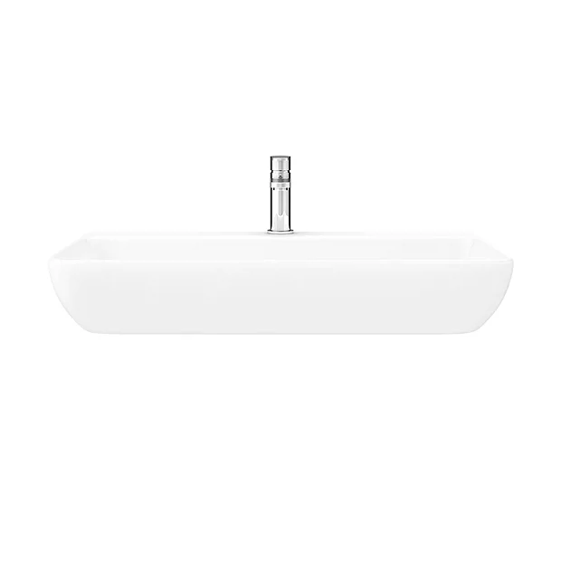 Arezzo 815 X 470mm Modern Large Counter Top 1TH Basin - No Overflow 4 Arezzo 815 X 470mm Modern Large Counter Top 1TH Basin - No Overflow - Image 4
