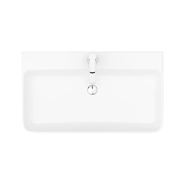 Arezzo 815 X 470mm Modern Large Counter Top 1TH Basin - No Overflow 1 Arezzo 815 X 470mm Modern Large Counter Top 1TH Basin - No Overflow
