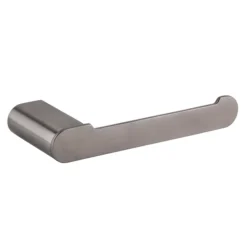 Arezzo Brushed Gunmetal Grey 4-Piece Bathroom Accessory Pack