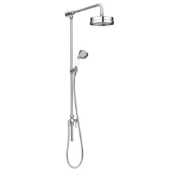 Arezzo Chrome Industrial Style Rigid Riser Kit With Diverter + Dual Exposed Shower Valve 8 Arezzo Chrome Industrial Style Rigid Riser Kit With Diverter + Dual Exposed Shower Valve -Bathroom Products Shop azisdualerrd1