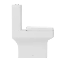 Arezzo Square Close Coupled Toilet + Soft Close Seat -Bathroom Products Shop azsqccnd1