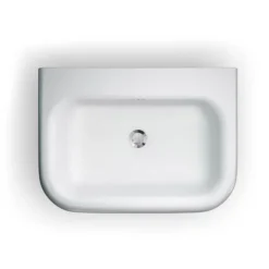 Clearwater - Medium Traditional Roll Top Basin With Stainless Steel Stand - W650 X D470mm 5 Clearwater - Medium Traditional Roll Top Basin With Stainless Steel Stand - W650 X D470mm -Bathroom Products Shop b8eb8esd1