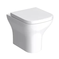 Brooklyn 500mm White Gloss 2-In-1 Combined Wash Basin & Toilet -Bathroom Products Shop bcomwht d3
