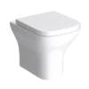 Brooklyn 500mm Grey Avola 2-In-1 Combined Wash Basin & Toilet