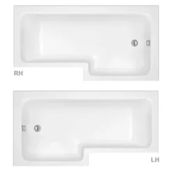 Bliss L-Shaped 1500 Complete Bathroom Package