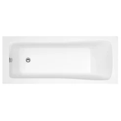 Brooklyn White Gloss Small Bathroom Suite -Bathroom Products Shop br14wht d1