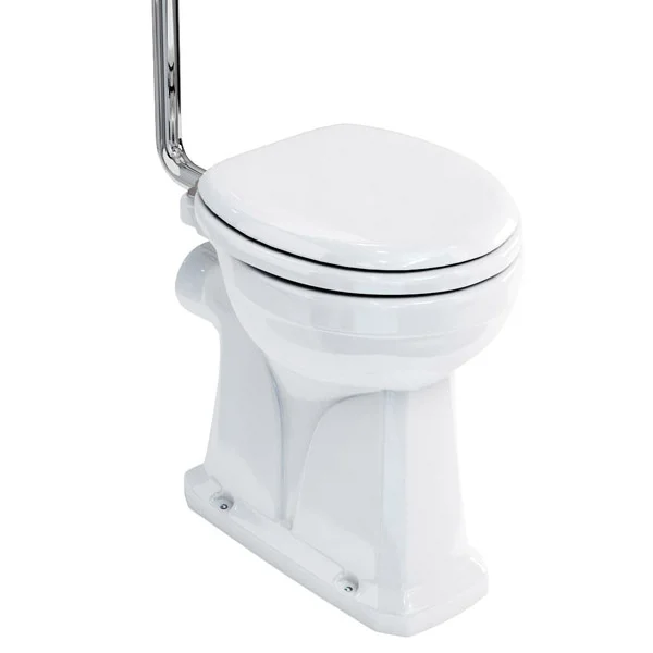 Burlington Regal High Level Raised Height Toilet With White Ceramic Cistern 3 Burlington Regal High Level Raised Height Toilet With White Ceramic Cistern - Image 3