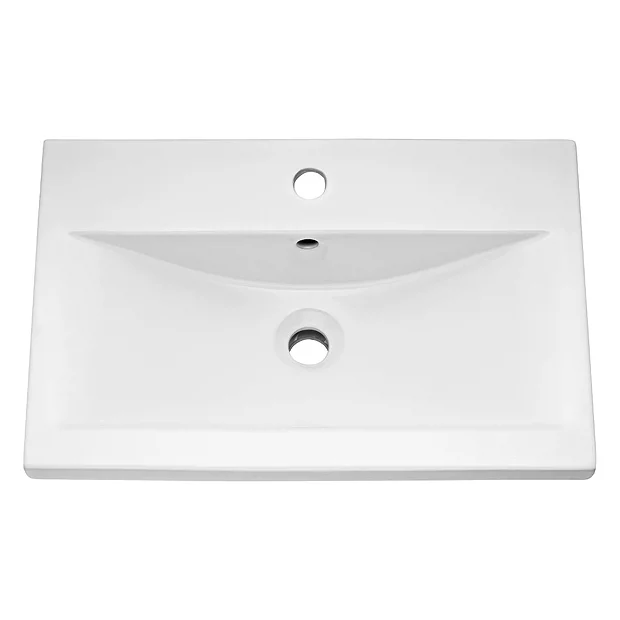 Brooklyn 500mm Grey Mist 2 Drawer Wall Hung Vanity Unit 3 Brooklyn 500mm Grey Mist 2 Drawer Wall Hung Vanity Unit - Image 3