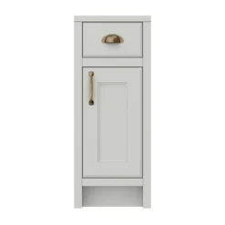 Chatsworth Grey Cupboard Unit 300mm Wide X 435mm Deep -Bathroom Products Shop c300gry n d1