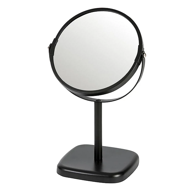 Capri Black Free Standing Cosmetic Mirror 1 Capri Black Free Standing Cosmetic Mirror