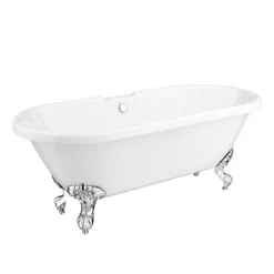 Carlton Traditional Double Ended Roll Top Bathroom Suite -Bathroom Products Shop carl1700desnd3