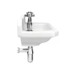 Carlton Traditional Cloakroom Suite - Close Couple Toilet & Wall Hung Basin