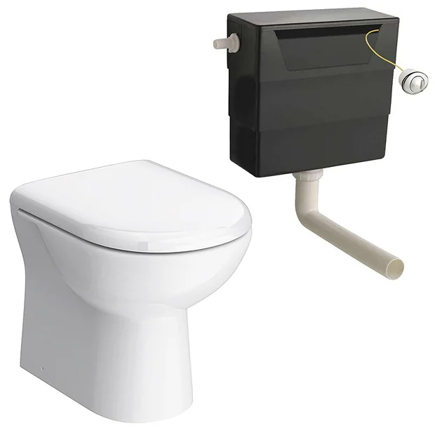 Cove Light Grey 500x300mm BTW Toilet Unit Inc. Cistern + Soft Close Seat 3 Cove Light Grey 500x300mm BTW Toilet Unit Inc. Cistern + Soft Close Seat - Image 3