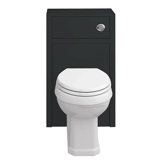Chatsworth Traditional 500mm Graphite Toilet Unit + Pan 1 Chatsworth Traditional 500mm Graphite Toilet Unit + Pan