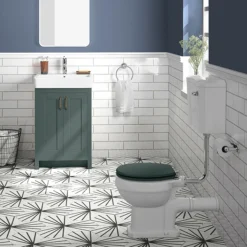 Chatsworth Green Bathroom Suite Incl. 1700 X 700 Bath With Panels