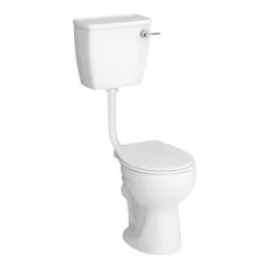 Cove Low Level Toilet Incl. Lever Cistern + Seat