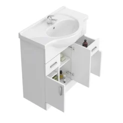 Cove Bathroom Suite With B-Shaped Shower Bath -Bathroom Products Shop covebathroomsuitewithbshapedshowerbathd1