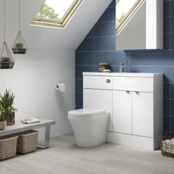 Hudson Reed Luna Round Back To Wall Pan With Top-Fixing Soft Close Seat -Bathroom Products Shop cpa008 detail3