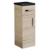 Tavistock Courier 300mm Freestanding Storage Unit - Oregon Oak