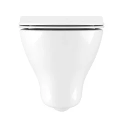 Crosswater MPRO Matt White / Kai Toilet + Concealed WC Cistern With Wall Hung Frame -Bathroom Products Shop crwcbn01 d2