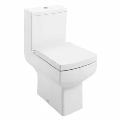Cubo Modern Square Close Coupled Toilet + Soft Close Seat -Bathroom Products Shop cubcc detail01