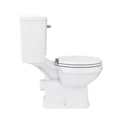 Chatsworth Traditional White Cloakroom Suite (Vanity Unit + Close Coupled Toilet)