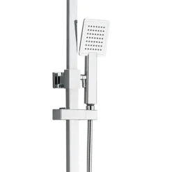 Summit Modern Square Thermostatic Shower - Chrome -Bathroom Products Shop egck01detail2