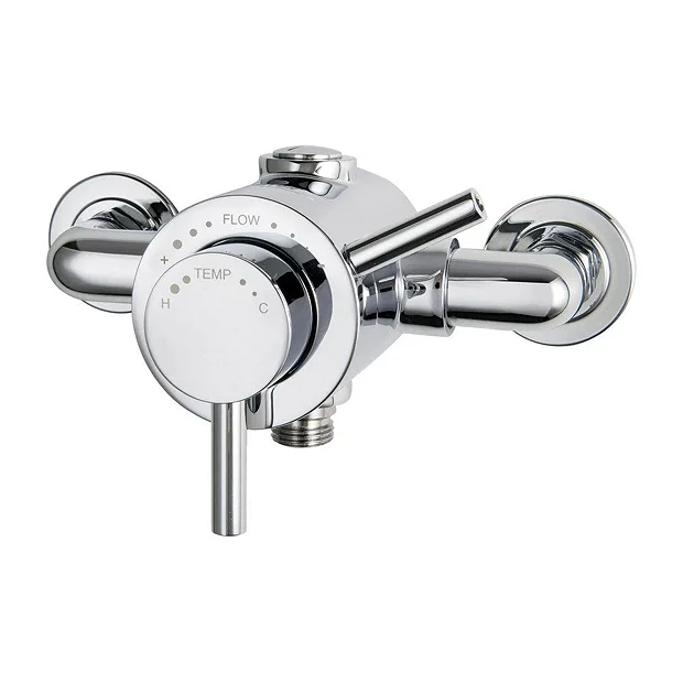 Triton Elina Exposed TMV3 Concentric Shower Valve & Grab Riser Kit 1 Triton Elina Exposed TMV3 Concentric Shower Valve & Grab Riser Kit