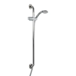 Bristan - Stainless Steel Grab Rail And Slide Bar Shower Kit