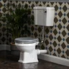 Bayswater Fitzroy Comfort Height Traditional Low Level Toilet With Ceramic Lever Flush
