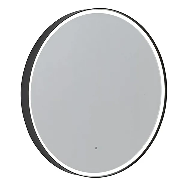 Roper Rhodes Frame 600mm LED Illuminated Round Mirror - Grey 2 Roper Rhodes Frame 600mm LED Illuminated Round Mirror - Grey - Image 2