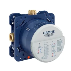 Grohe Grohtherm SmartConnect Square Head & Handset Shower Set -Bathroom Products Shop gbtsquhss d5