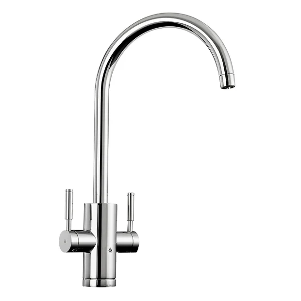 Rangemaster Geo Trend 4-in-1 Instant Boiling Hot Water Tap - Chrome 3 Rangemaster Geo Trend 4-in-1 Instant Boiling Hot Water Tap - Chrome - Image 3