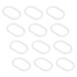 Grey W1800 X H2000mm Polyester Shower Curtain