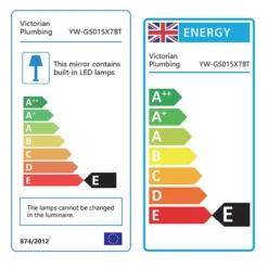 Brooklyn Dot 500 X 700mm Battery Operated Illuminated LED Mirror 9 Brooklyn Dot 500 X 700mm Battery Operated Illuminated LED Mirror -Bathroom Products Shop gs015x7bt d5