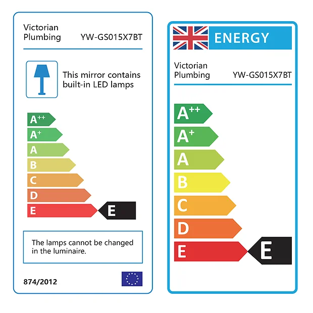 Brooklyn Dot 500 X 700mm Battery Operated Illuminated LED Mirror 4 Brooklyn Dot 500 X 700mm Battery Operated Illuminated LED Mirror - Image 4