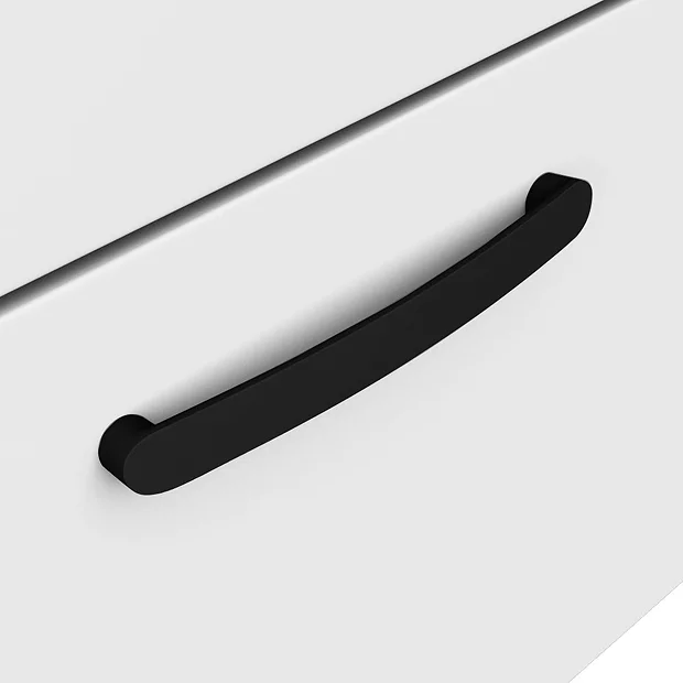 1 X Brooklyn Matt Black Additional Bar Handle - L210mm (196mm Centres) 4 1 X Brooklyn Matt Black Additional Bar Handle - L210mm (196mm Centres) - Image 4