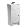 Roper Rhodes Hampton Cloakroom Unit & Basin - Chalk White