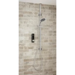 Triton HOME Digital Mixer Shower Pumped All-in-One Ceiling Pack With Riser Rail (Low Pressure Gravity)